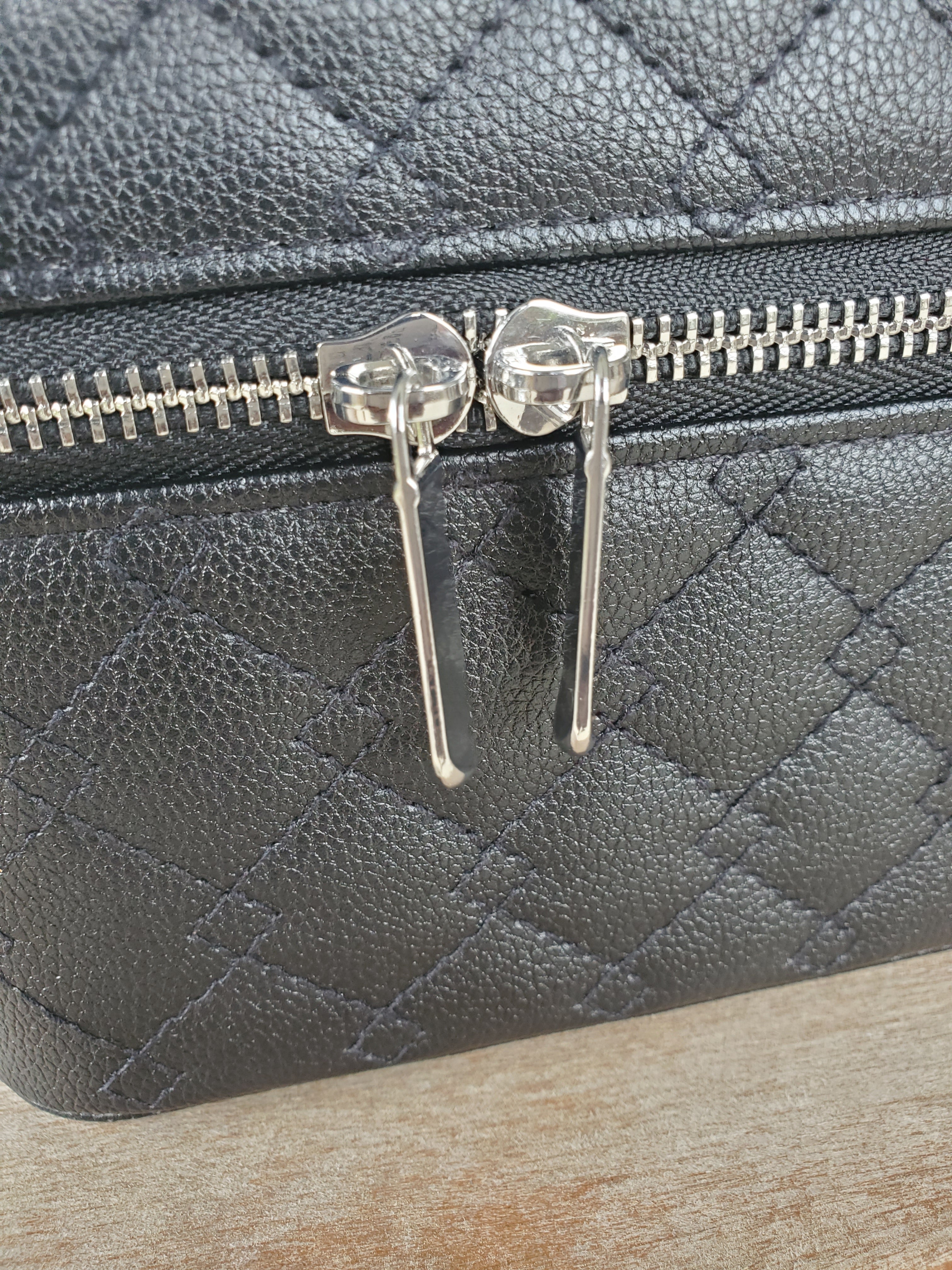 Black/Orange/Gray 3 Layer Luxury Jewelry Case